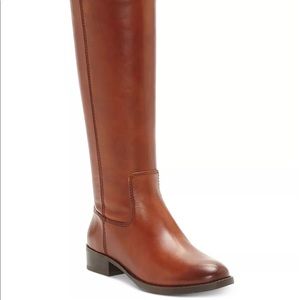 NIB INC Fawne Leather Riding Boots
